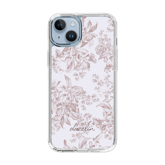 Slim Protection Case［ dazzlin - ToneFlower - Pink ］