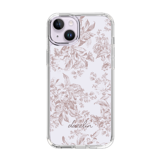 Slim Protection Case［ dazzlin - ToneFlower - Pink ］