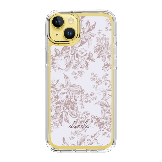 Slim Protection Case［ dazzlin - ToneFlower - Pink ］