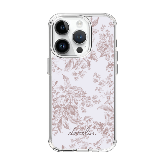 Slim Protection Case［ dazzlin - ToneFlower - Pink ］