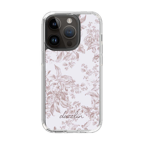 Slim Protection Case［ dazzlin - ToneFlower - Pink ］