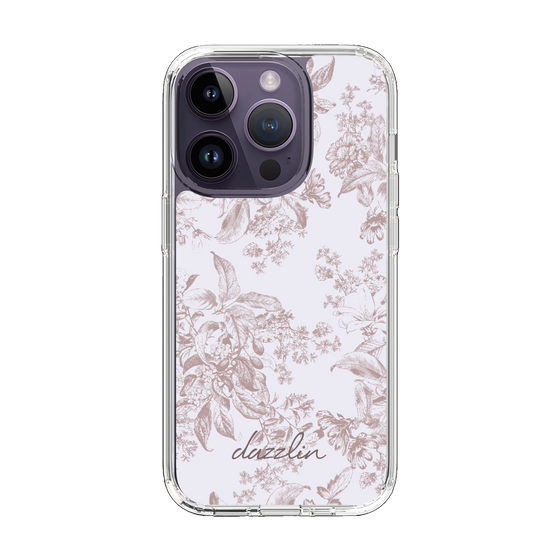 Slim Protection Case［ dazzlin - ToneFlower - Pink ］