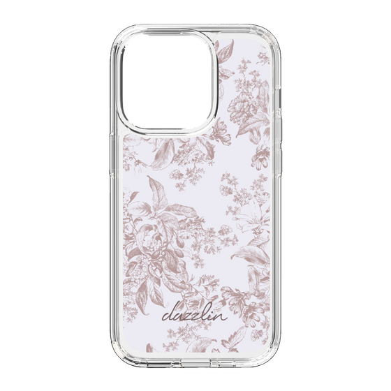 Slim Protection Case［ dazzlin - ToneFlower - Pink ］