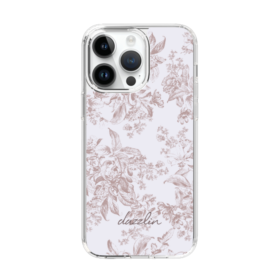 Slim Protection Case［ dazzlin - ToneFlower - Pink ］