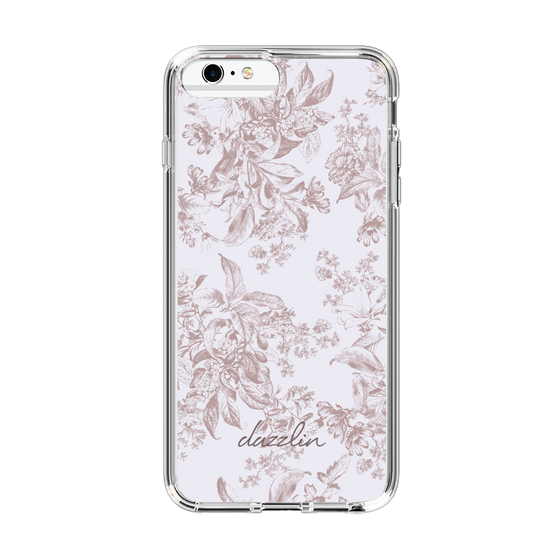 Slim Protection Case［ dazzlin - ToneFlower - Pink ］