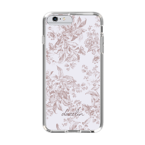 Slim Protection Case［ dazzlin - ToneFlower - Pink ］