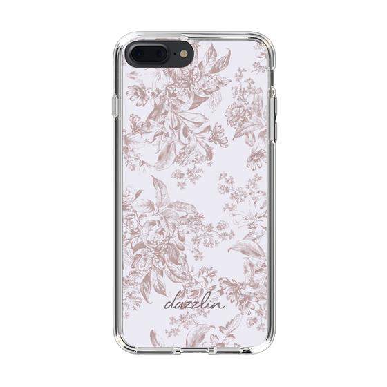 Slim Protection Case［ dazzlin - ToneFlower - Pink ］