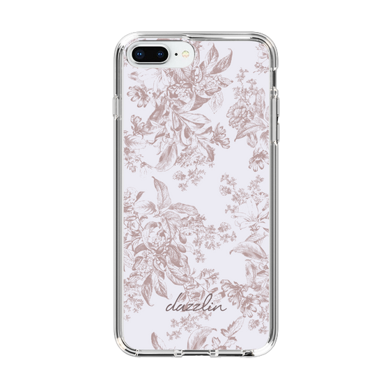 Slim Protection Case［ dazzlin - ToneFlower - Pink ］