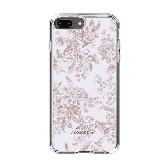 Slim Protection Case［ dazzlin - ToneFlower - Pink ］