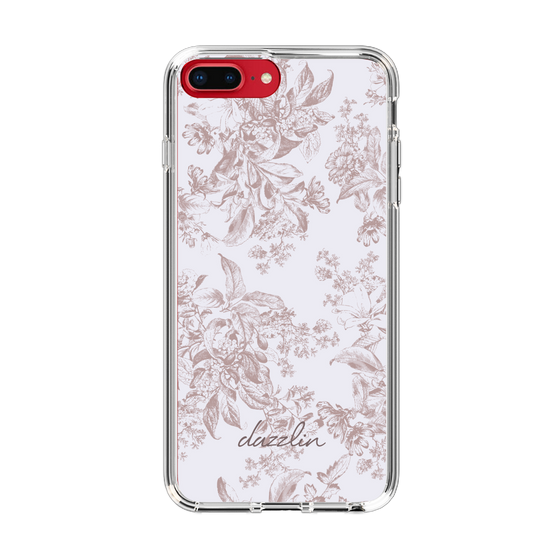 Slim Protection Case［ dazzlin - ToneFlower - Pink ］