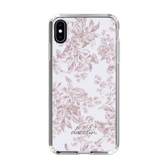 Slim Protection Case［ dazzlin - ToneFlower - Pink ］