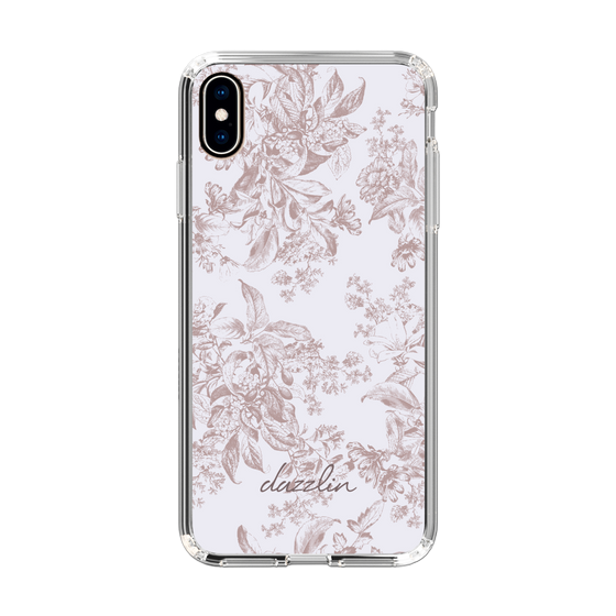 Slim Protection Case［ dazzlin - ToneFlower - Pink ］