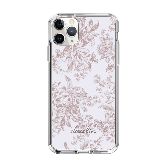 Slim Protection Case［ dazzlin - ToneFlower - Pink ］