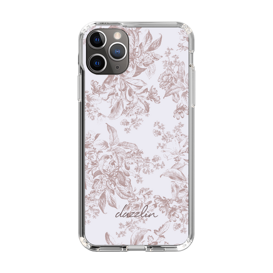 Slim Protection Case［ dazzlin - ToneFlower - Pink ］