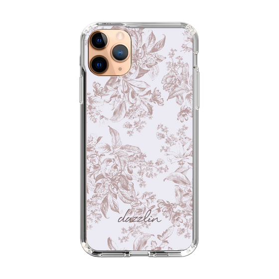 Slim Protection Case［ dazzlin - ToneFlower - Pink ］