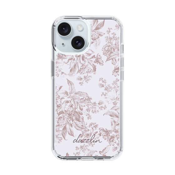 Slim Protection Case［ dazzlin - ToneFlower - Pink ］