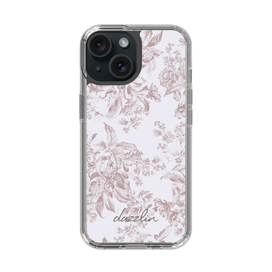 Slim Protection Case［ dazzlin - ToneFlower - Pink ］
