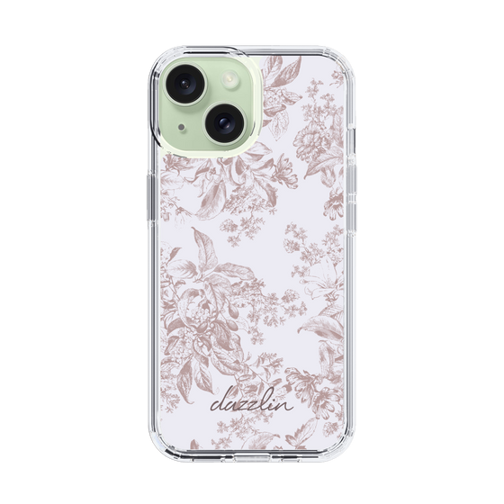 Slim Protection Case［ dazzlin - ToneFlower - Pink ］