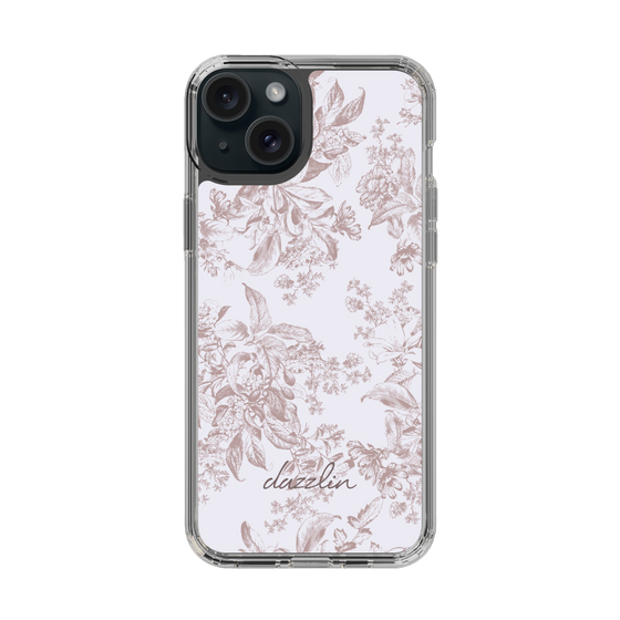 Slim Protection Case［ dazzlin - ToneFlower - Pink ］