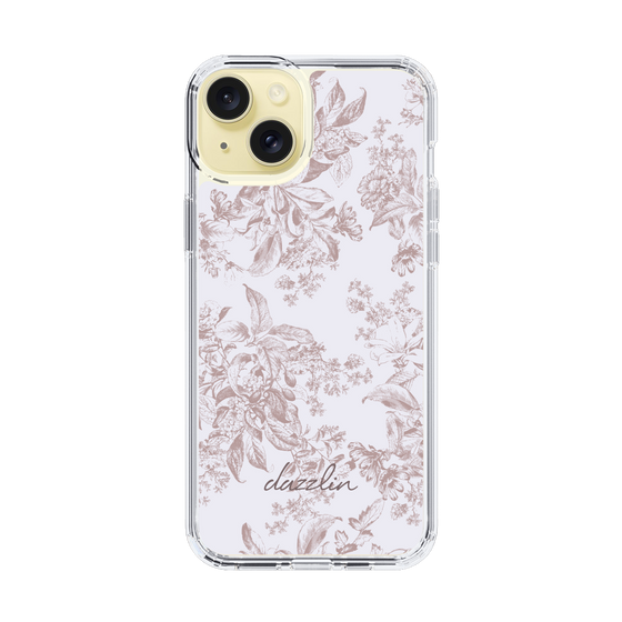 Slim Protection Case［ dazzlin - ToneFlower - Pink ］
