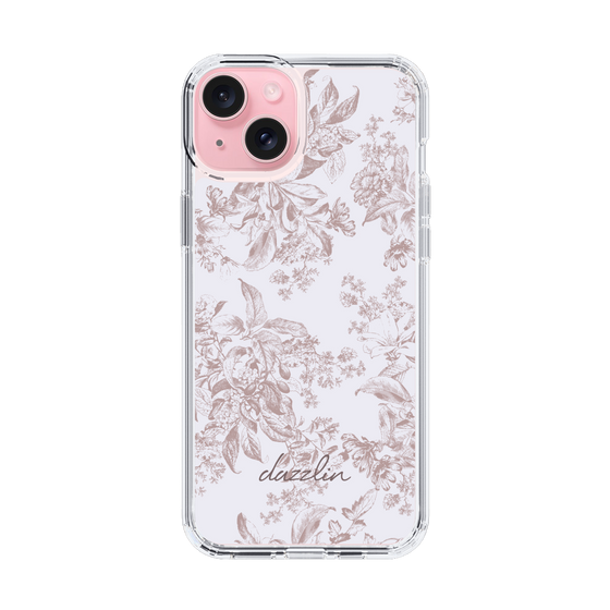 Slim Protection Case［ dazzlin - ToneFlower - Pink ］