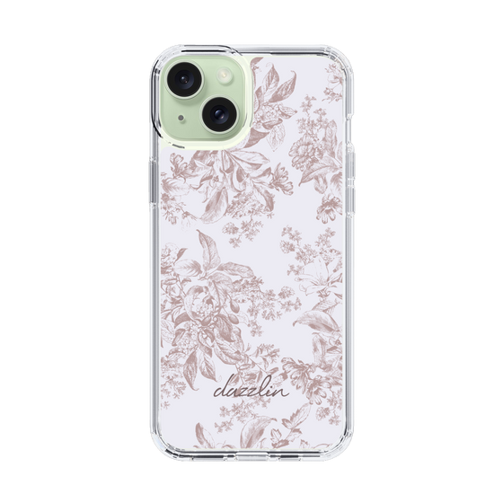 Slim Protection Case［ dazzlin - ToneFlower - Pink ］