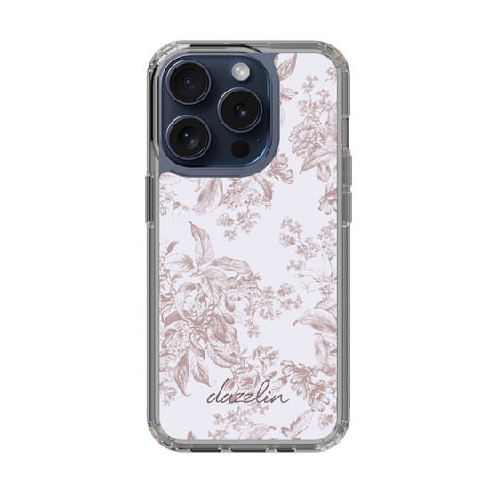 Slim Protection Case［ dazzlin - ToneFlower - Pink ］