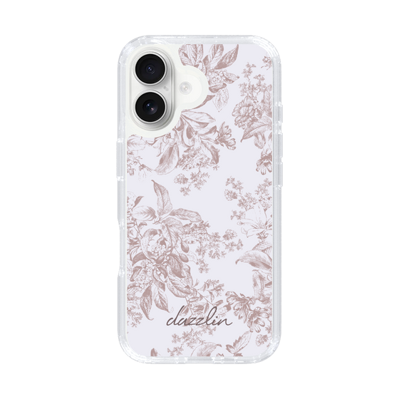 Slim Protection Case［ dazzlin - ToneFlower - Pink ］
