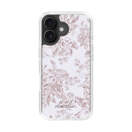 Slim Protection Case［ dazzlin - ToneFlower - Pink ］