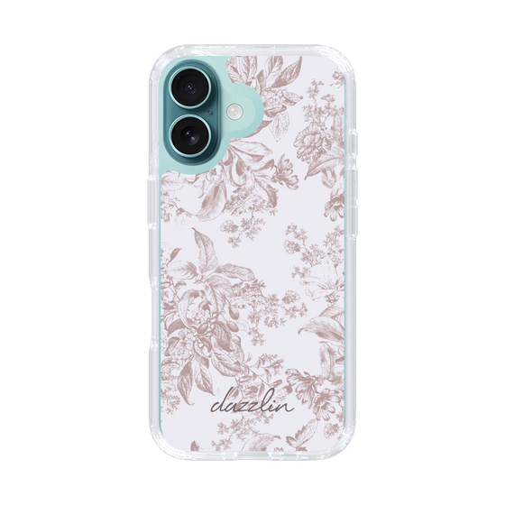 Slim Protection Case［ dazzlin - ToneFlower - Pink ］