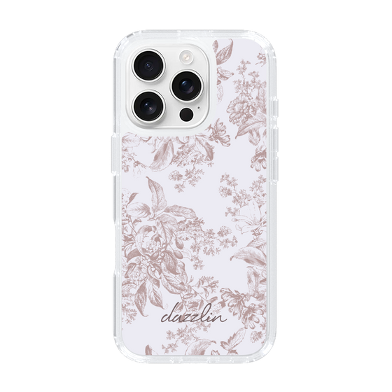 Slim Protection Case［ dazzlin - ToneFlower - Pink ］
