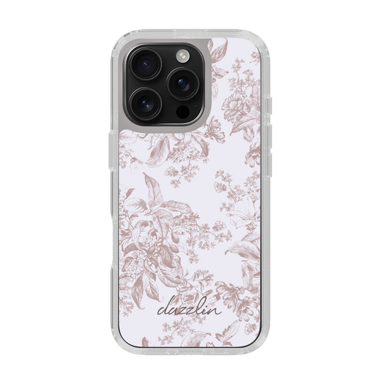 Slim Protection Case［ dazzlin - ToneFlower - Pink ］