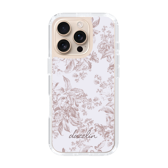 Slim Protection Case［ dazzlin - ToneFlower - Pink ］