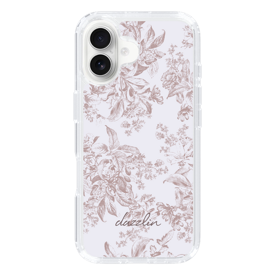 Slim Protection Case［ dazzlin - ToneFlower - Pink ］