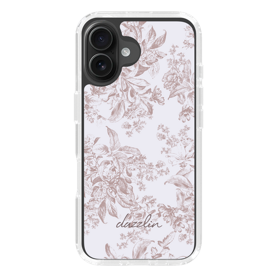 Slim Protection Case［ dazzlin - ToneFlower - Pink ］