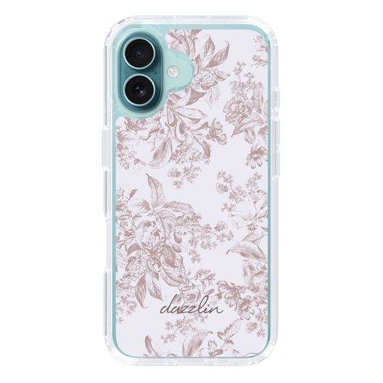 Slim Protection Case［ dazzlin - ToneFlower - Pink ］