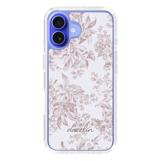 Slim Protection Case［ dazzlin - ToneFlower - Pink ］