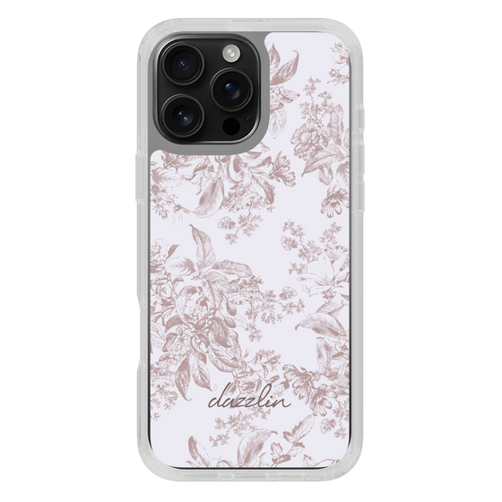 Slim Protection Case［ dazzlin - ToneFlower - Pink ］