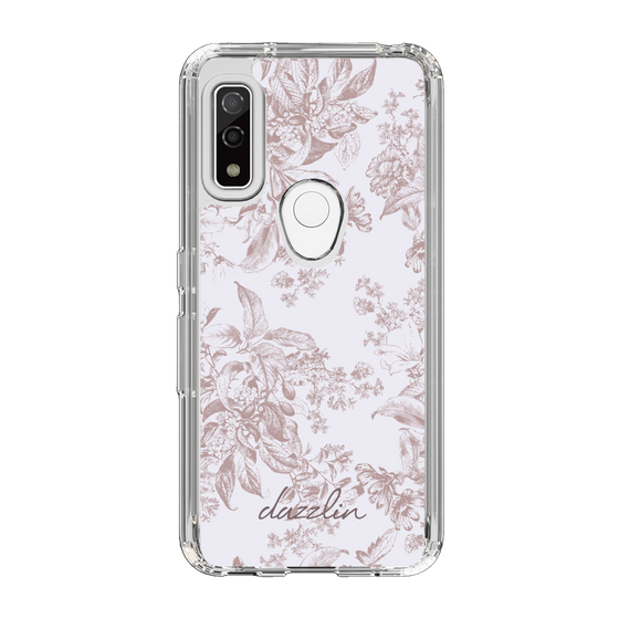 Slim Protection Case［ dazzlin - ToneFlower - Pink ］
