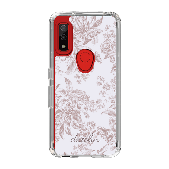 Slim Protection Case［ dazzlin - ToneFlower - Pink ］