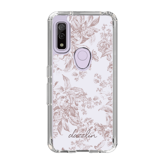 Slim Protection Case［ dazzlin - ToneFlower - Pink ］