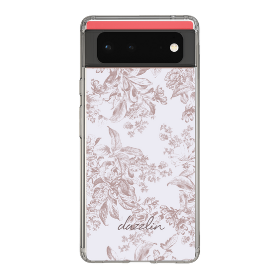 Slim Protection Case［ dazzlin - ToneFlower - Pink ］
