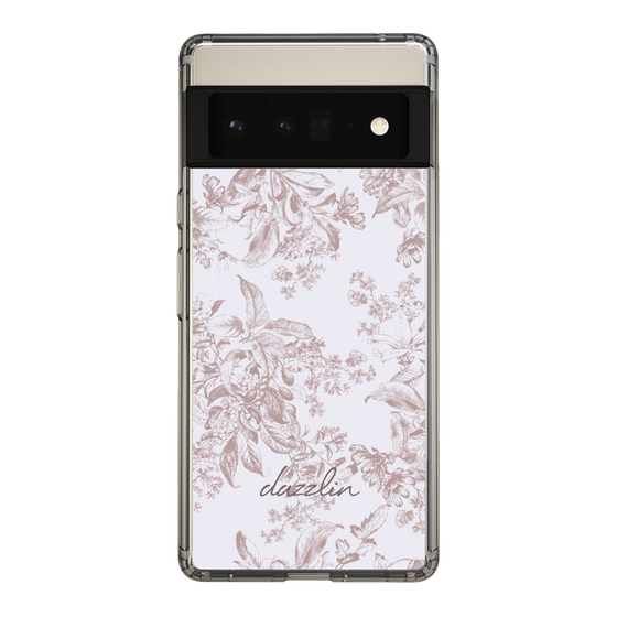 Slim Protection Case［ dazzlin - ToneFlower - Pink ］