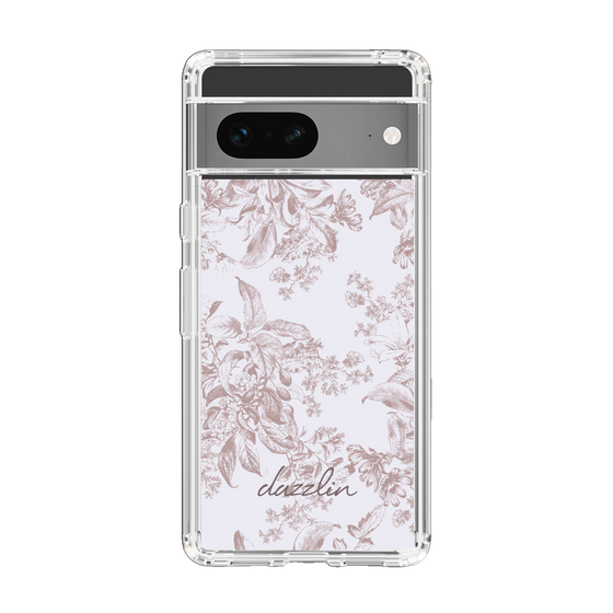 Slim Protection Case［ dazzlin - ToneFlower - Pink ］