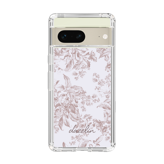 Slim Protection Case［ dazzlin - ToneFlower - Pink ］