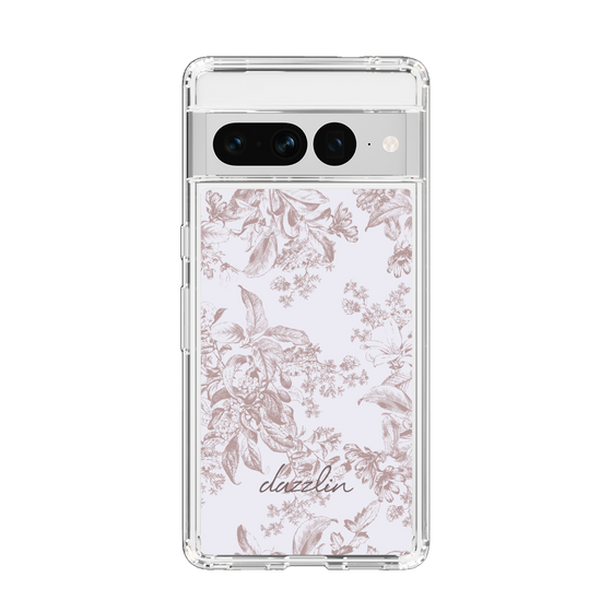 Slim Protection Case［ dazzlin - ToneFlower - Pink ］
