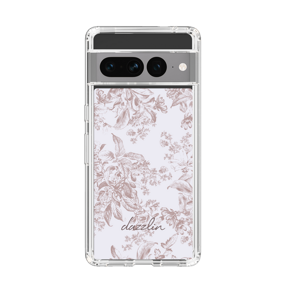 Slim Protection Case［ dazzlin - ToneFlower - Pink ］