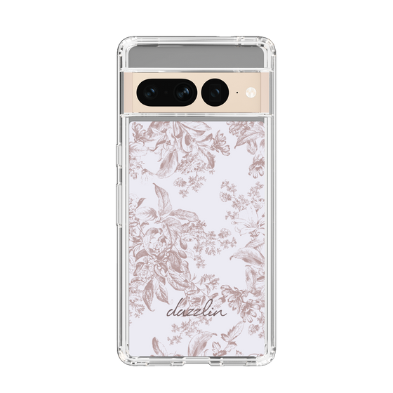 Slim Protection Case［ dazzlin - ToneFlower - Pink ］