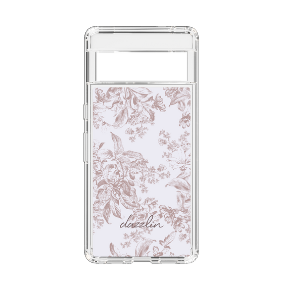 Slim Protection Case［ dazzlin - ToneFlower - Pink ］