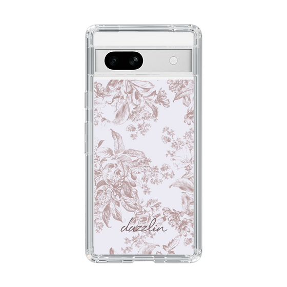 Slim Protection Case［ dazzlin - ToneFlower - Pink ］